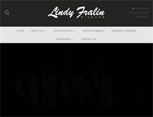 Tablet Screenshot of fralinpickups.com